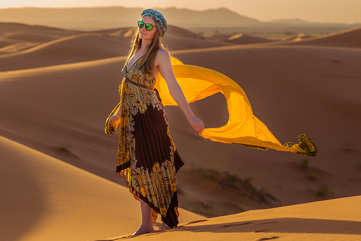 Bivouac dans les dunes